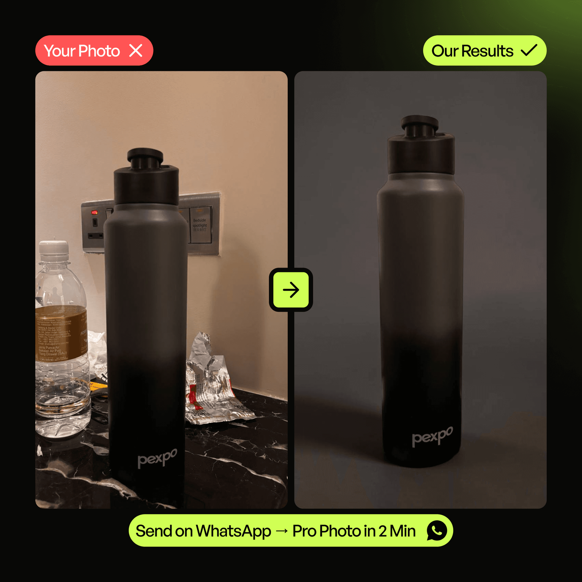 Water Bottle — Amazon Seller, Delhi