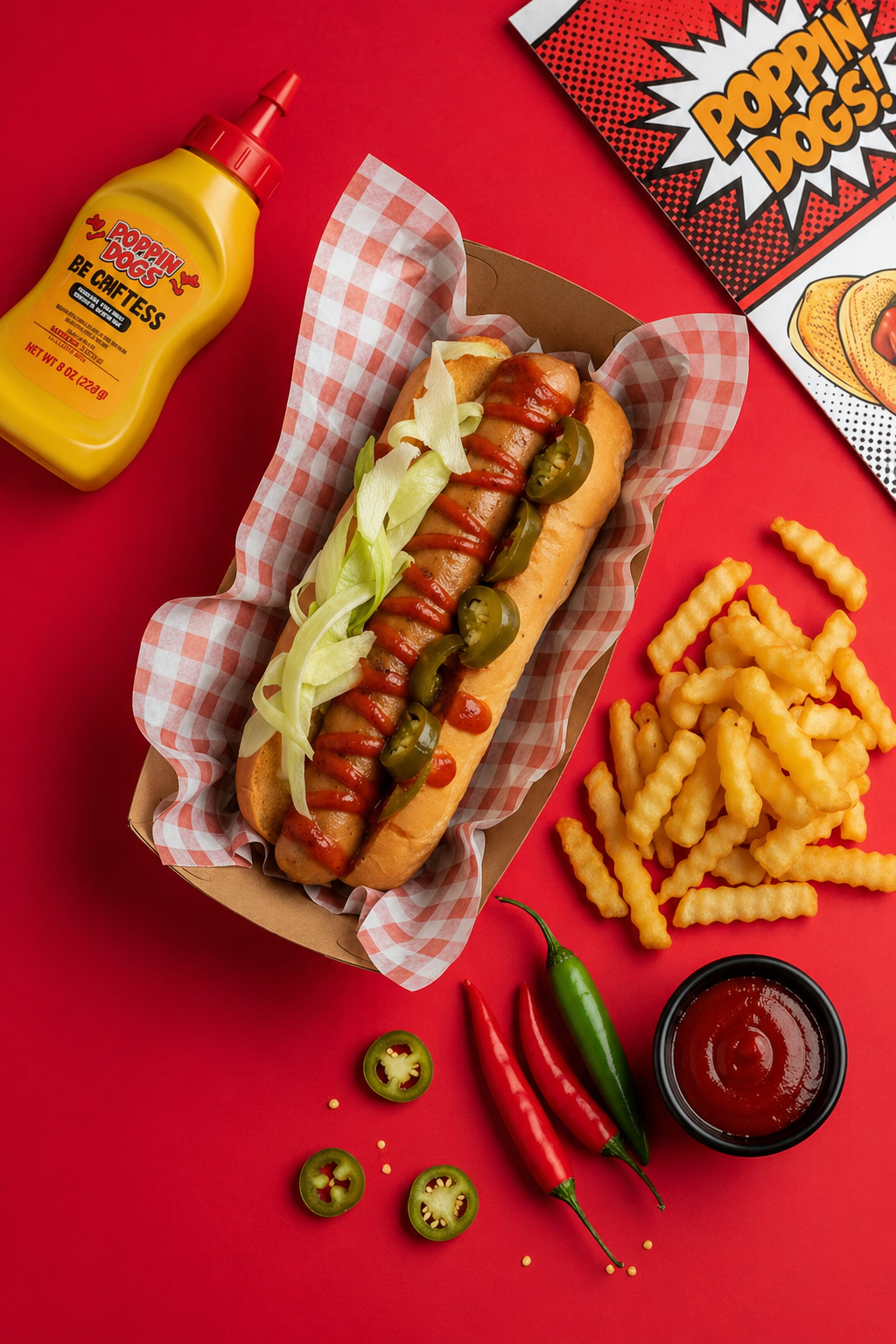 Loaded hot dog · QSR listing