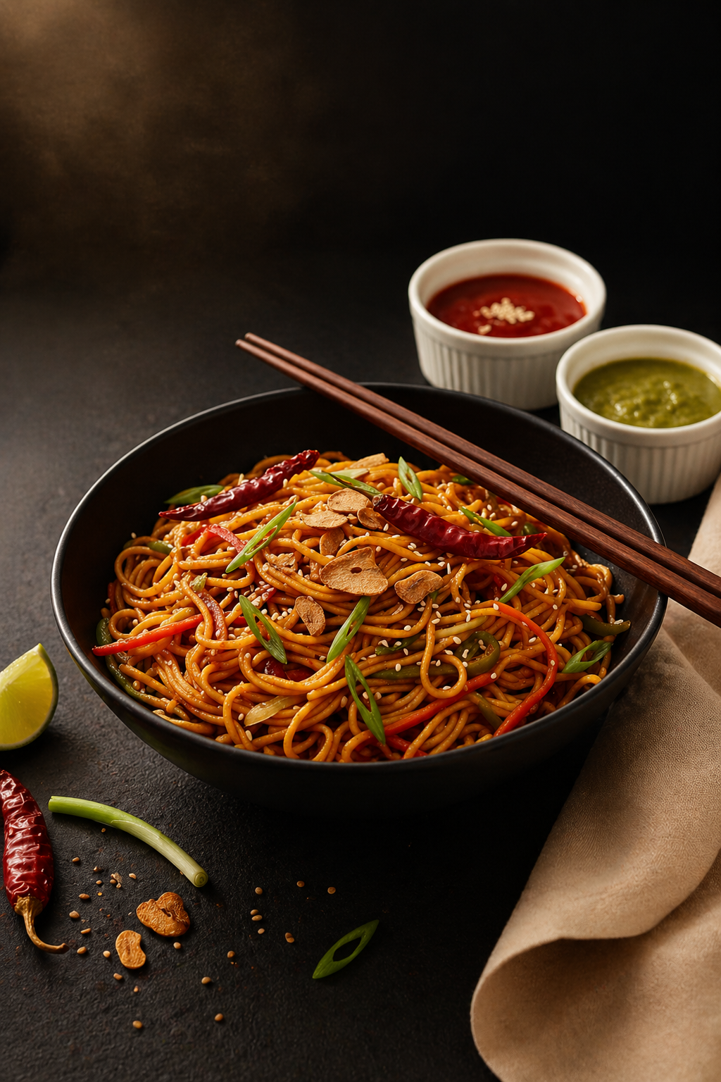 Hakka noodles · dine-in menu