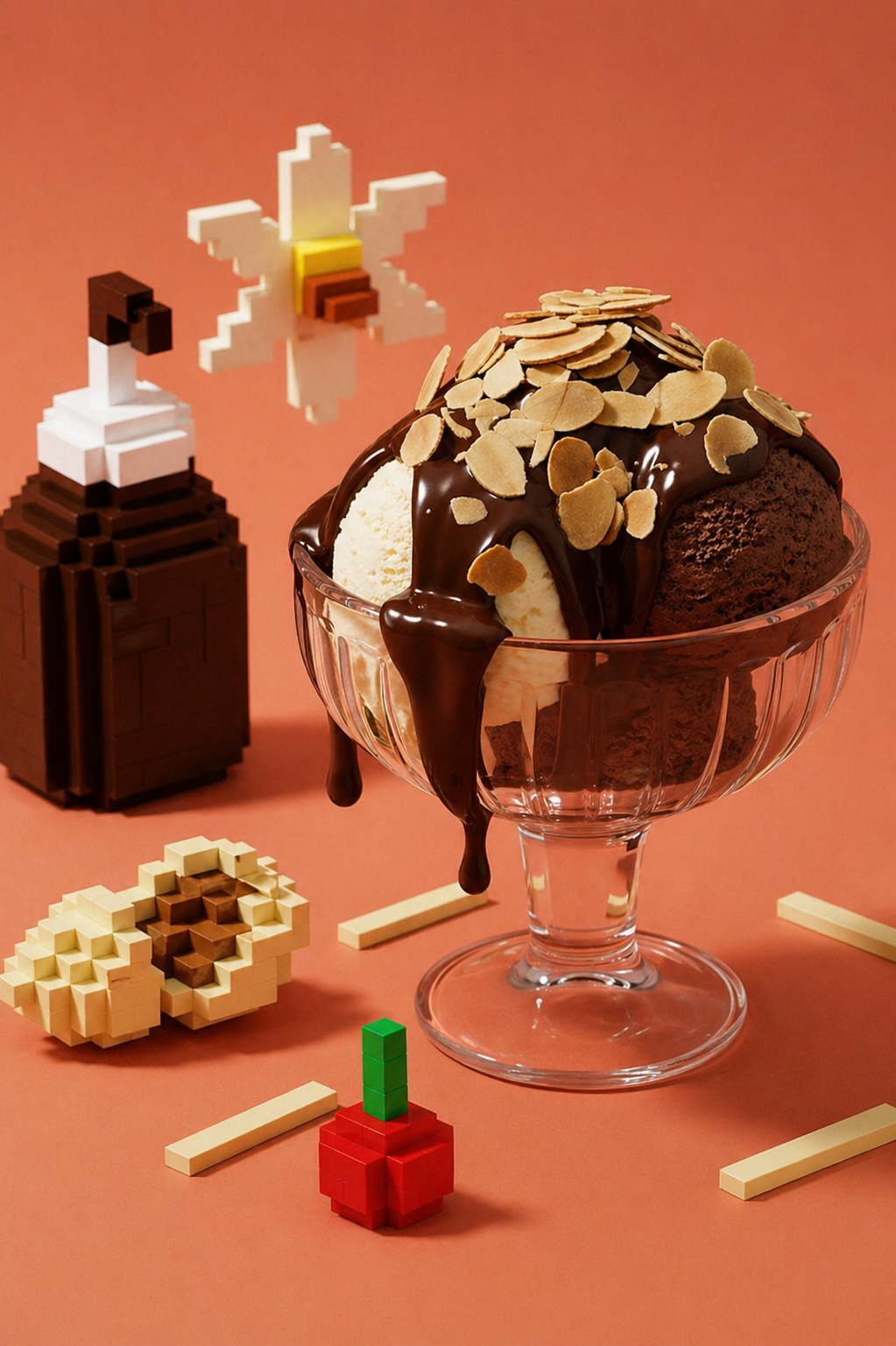 Chocolate sundae · seasonal dessert
